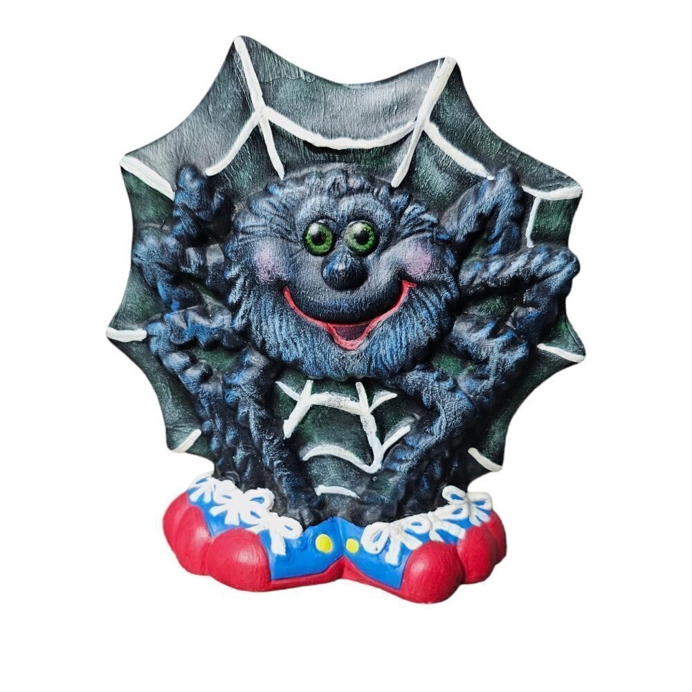 🏆081 Ceramic Dancing Spider With Web